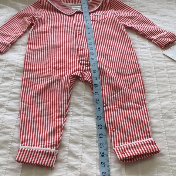 NWT long sleeved striped onesie - Picture 9 of 9